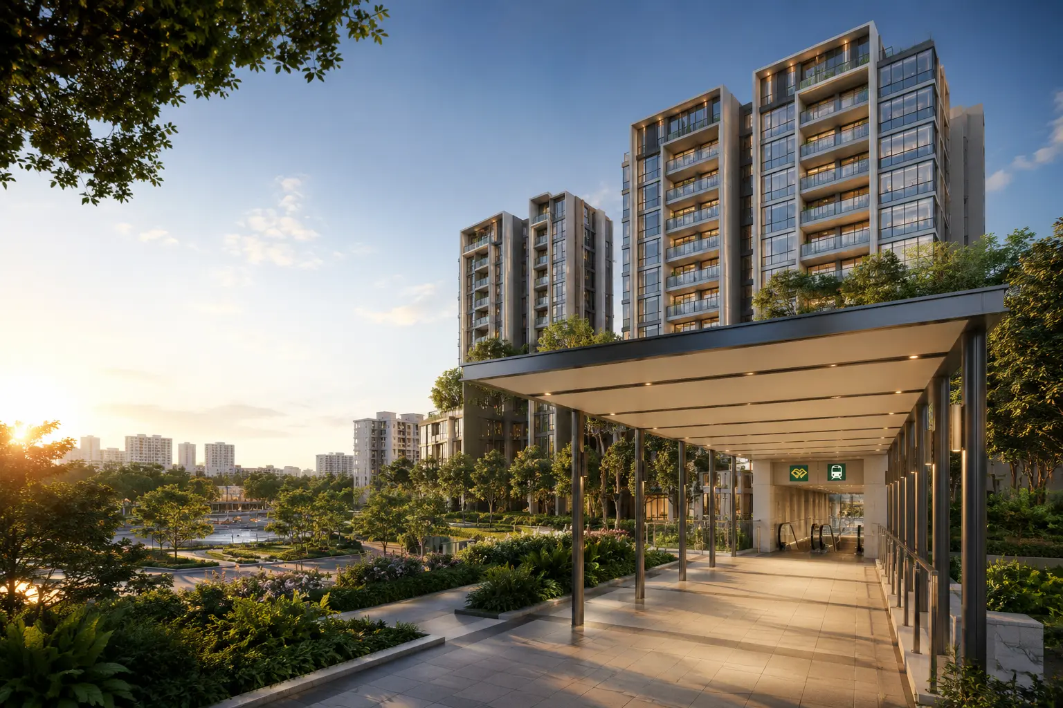 Bedok Rise Residences artist's impression — residential towers and landscaped grounds at Bedok Rise, District 16 Singapore